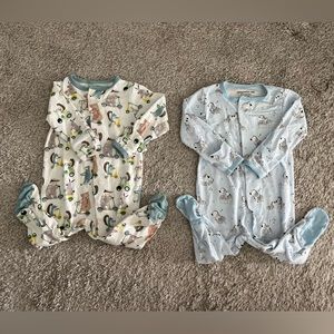 MAGNETIC ME (2) footies 0-3m or up to 12 lbs